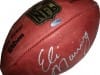 New York Giants _ Hand Autographed Eli Manning NFL Football