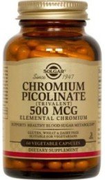 Chromium Picolinate _SOLGAR Chromium Picolinate 500MCG_hi-health